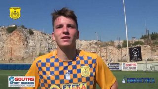 ΔΗΛΩΣΕΙΣ ΠΑΙΚΤΩΝ ΑΟ ΧΑΛΚΗΔΟΝΑ Κ17 24_10_2020